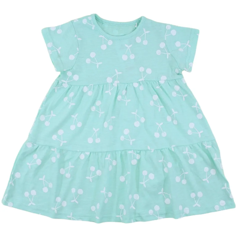 George Tiered Printed Dress - Cherries