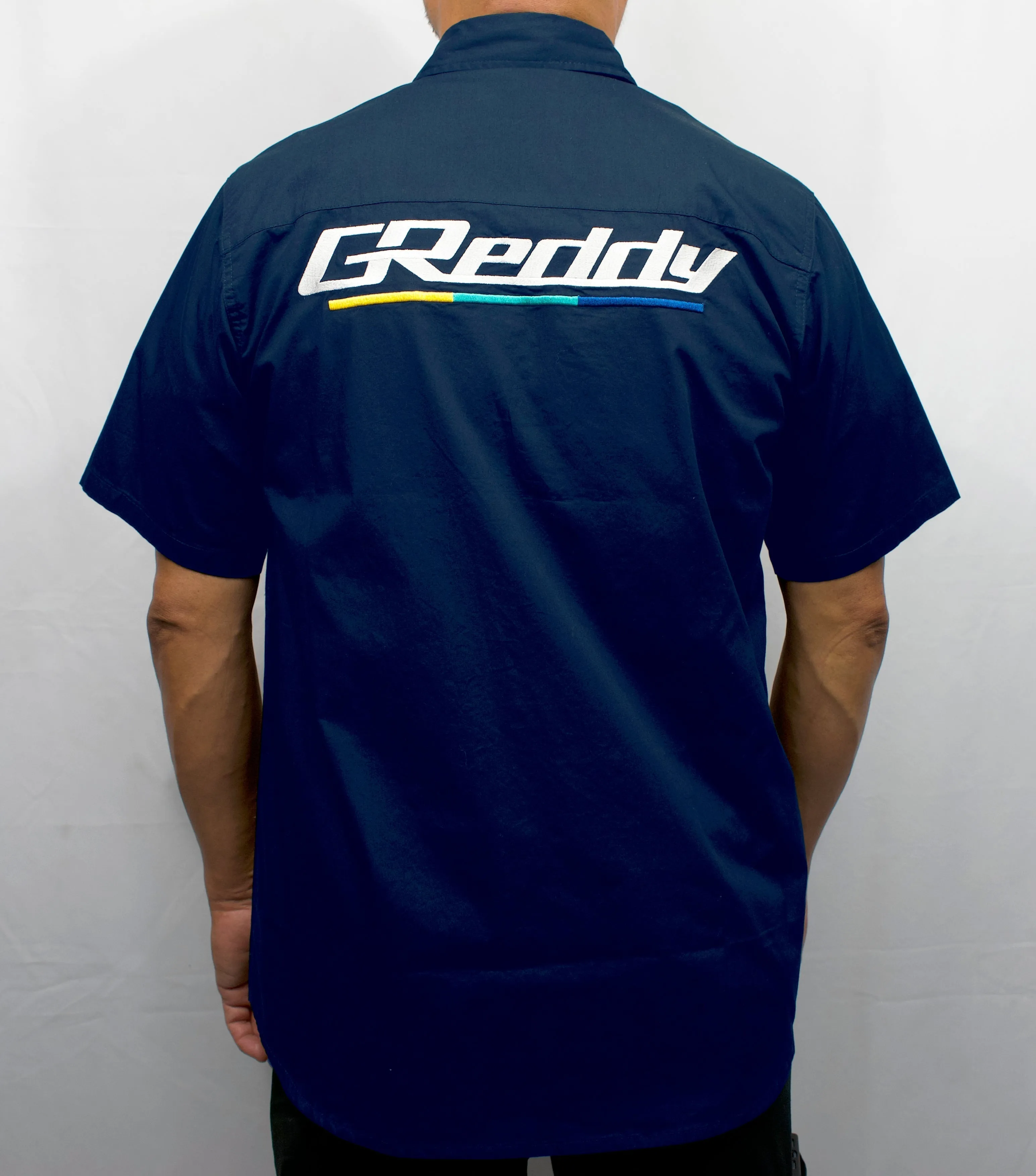 GReddy Mechanic's Button-up Work Shirt(s) 2.0 - Navy