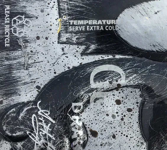 Hand Signed PRINT by Chris Duncan, FELIX on GUINNESS Can