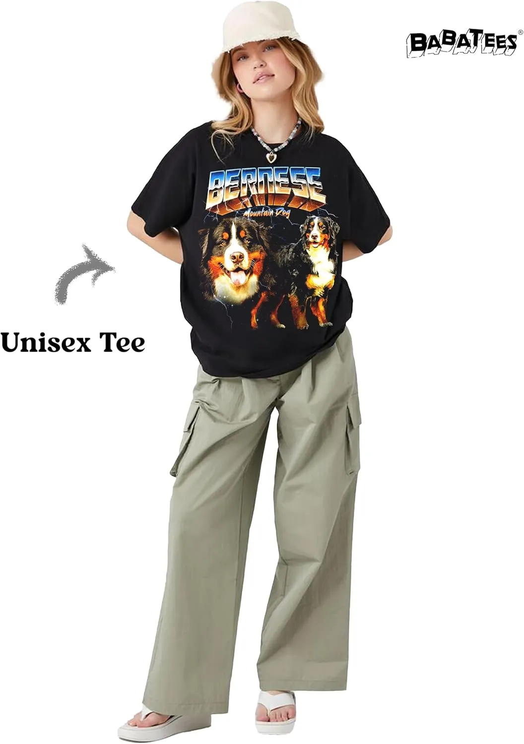 Heavy Metal Tshirt for Men & Women 80s 90s Glam Rock Style with Epic Stars and Lightning