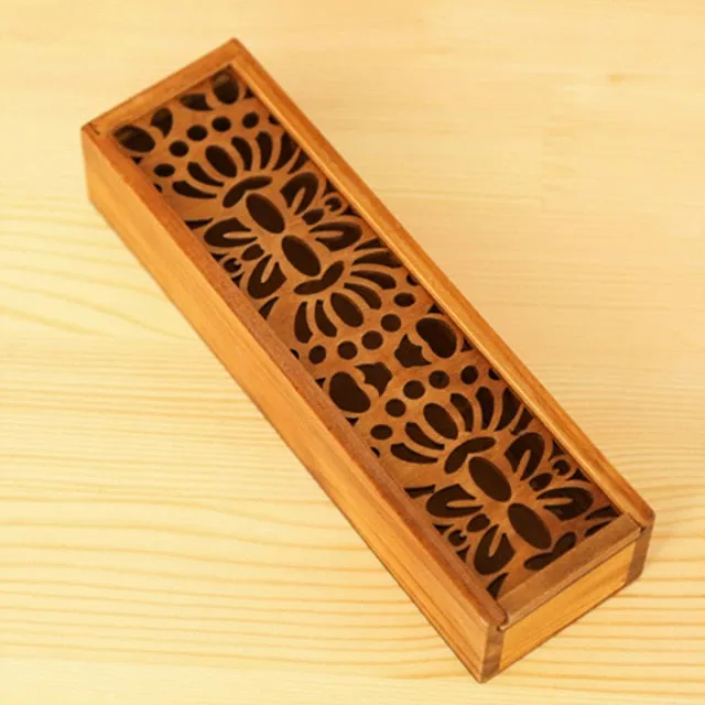 Hollow Wooden Storage Box 4 Creative Styles