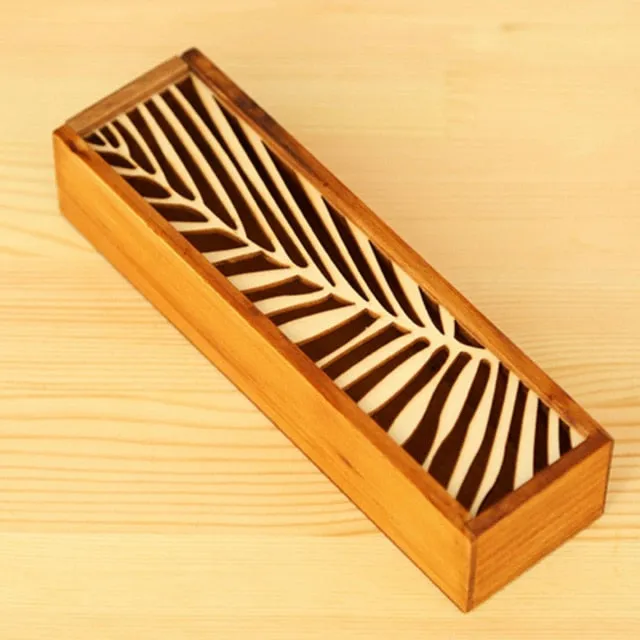 Hollow Wooden Storage Box 4 Creative Styles