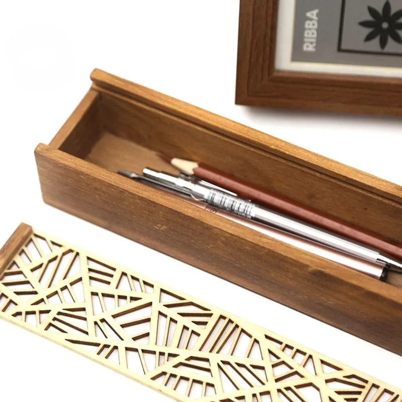Hollow Wooden Storage Box 4 Creative Styles