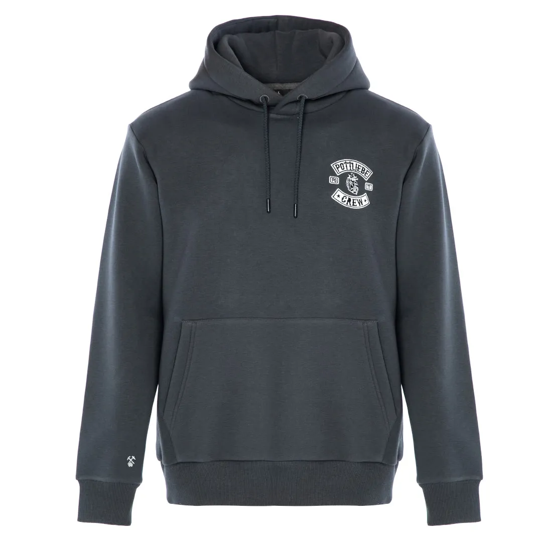 Hoodie "Pottliebe Crew" Dark Indigo Grey