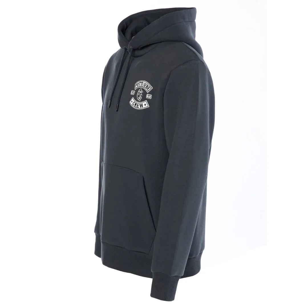 Hoodie "Pottliebe Crew" Dark Indigo Grey