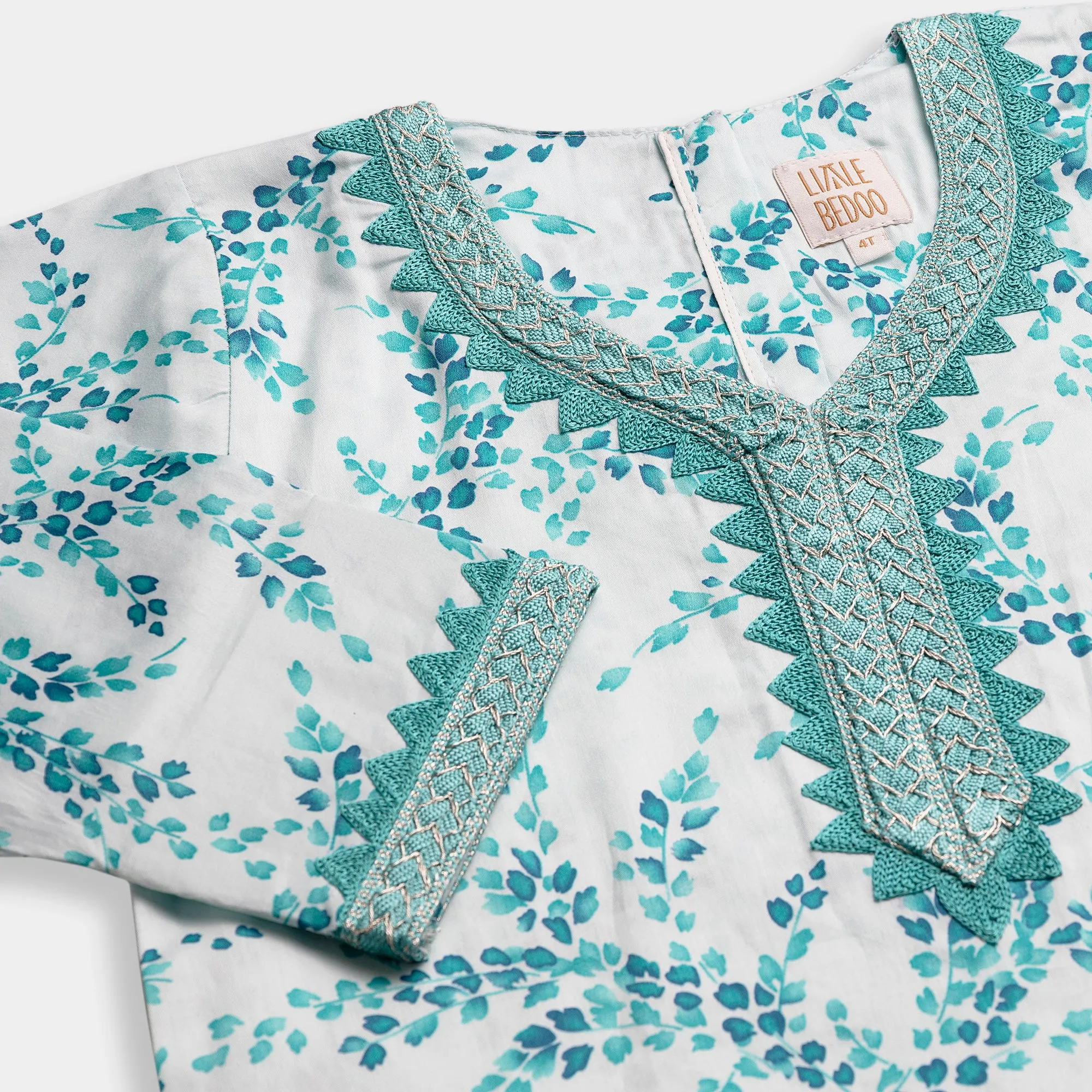 Jalabiya Hayat Collection - Light Blue