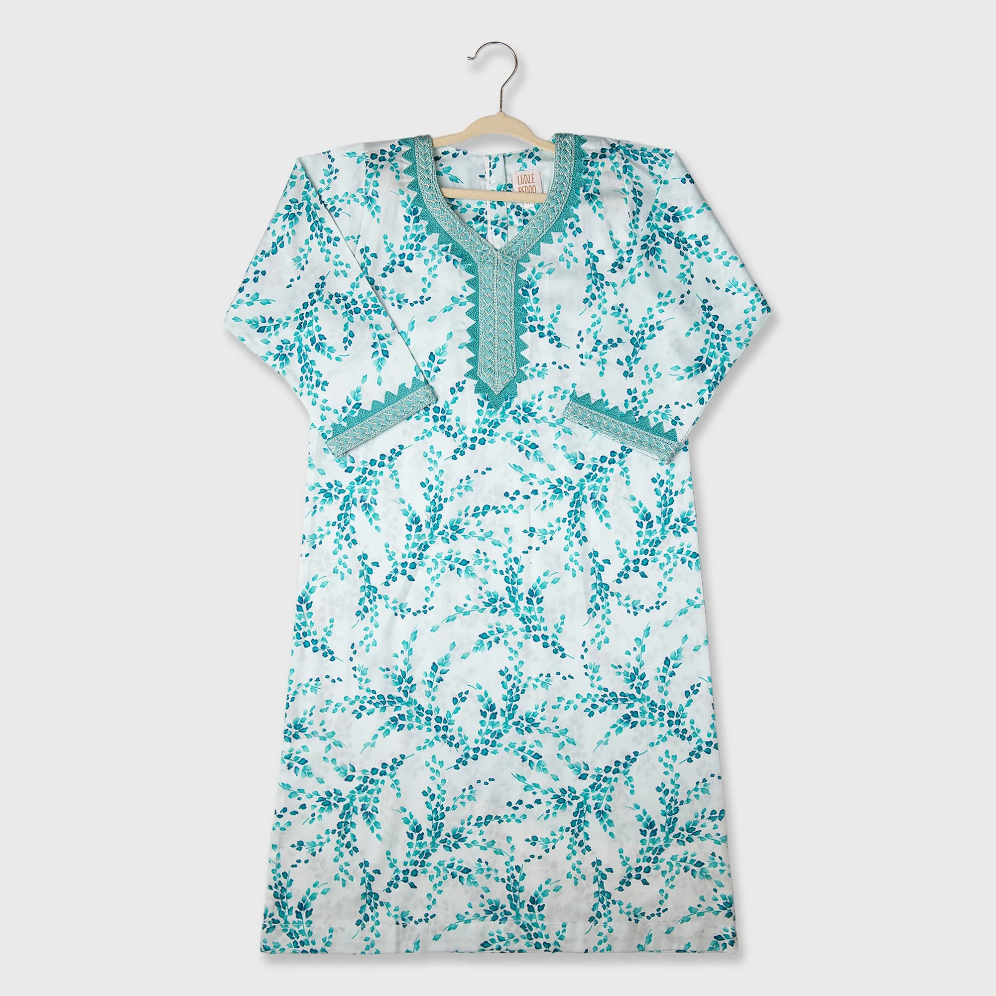 Jalabiya Hayat Collection - Light Blue