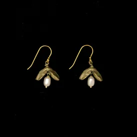 Japanese Maple Dainty Wire Earrings - Web Exclusive