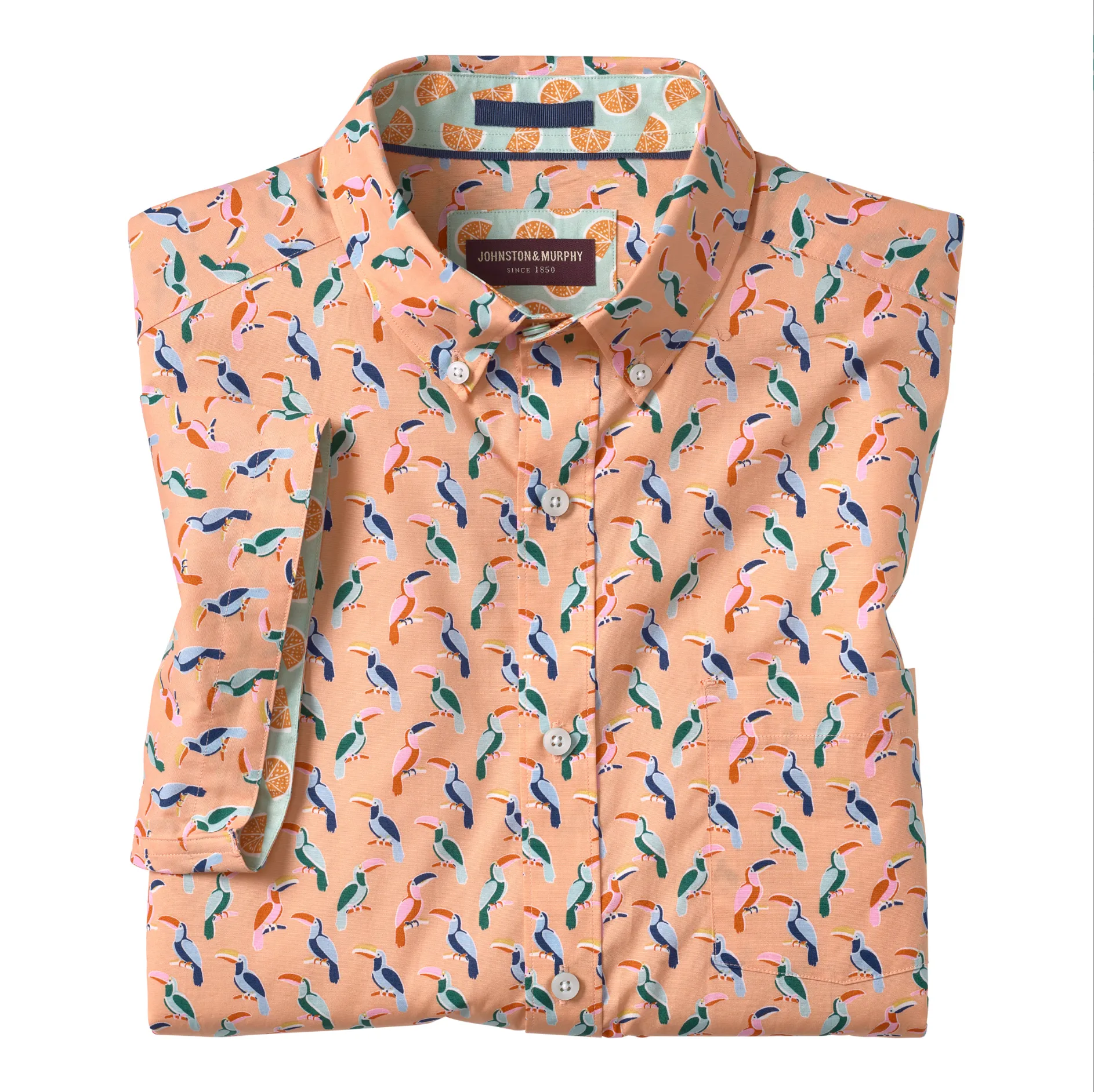 Johnston & Murphy Short Sleeve Shirt