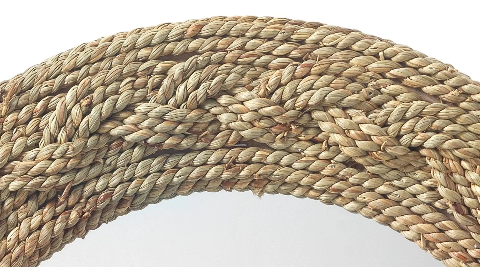 Lark Braided Oval Mirror