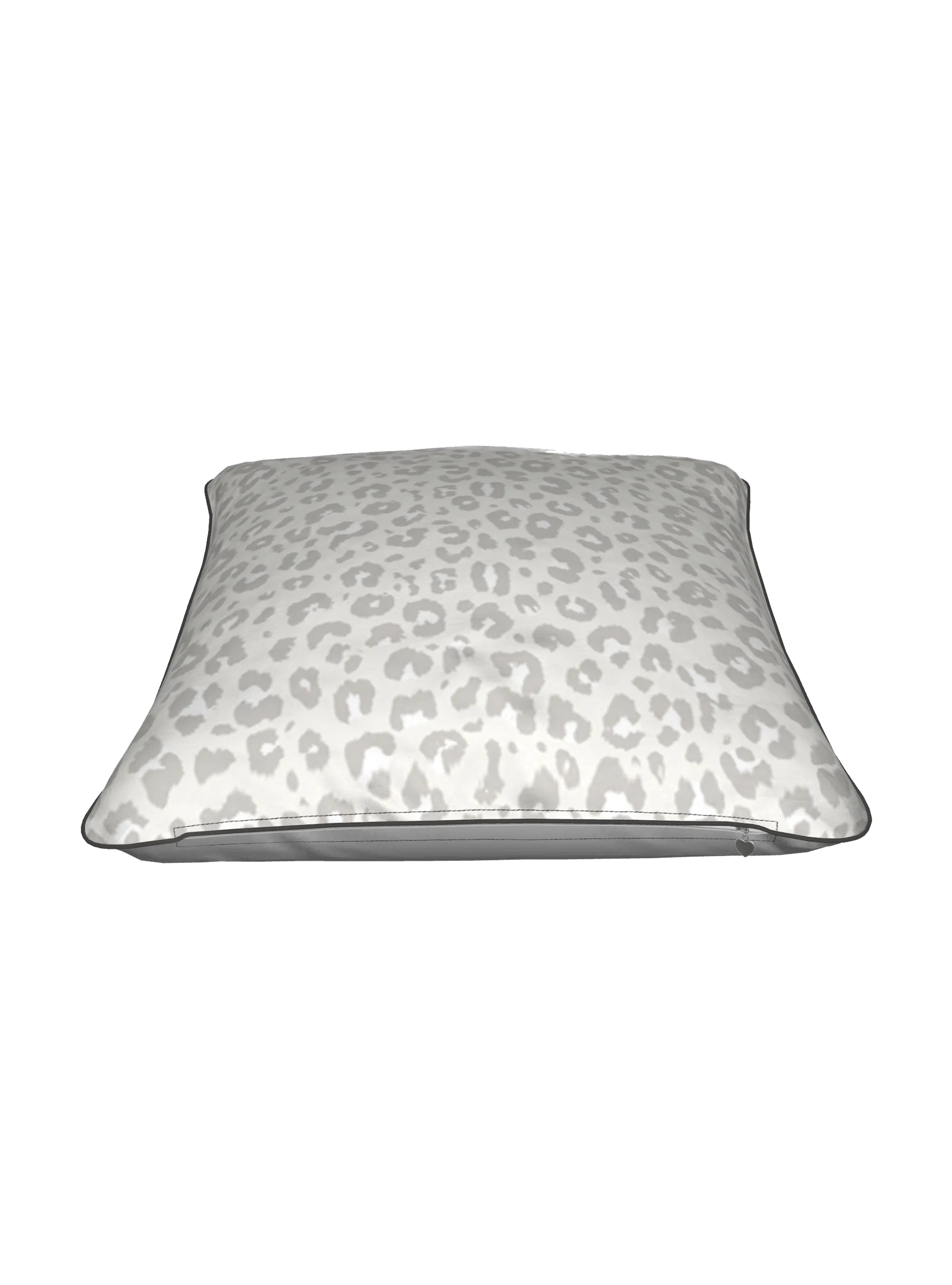 Leopard Print Cushions - 16" Throw Pillow With Heart Zipper