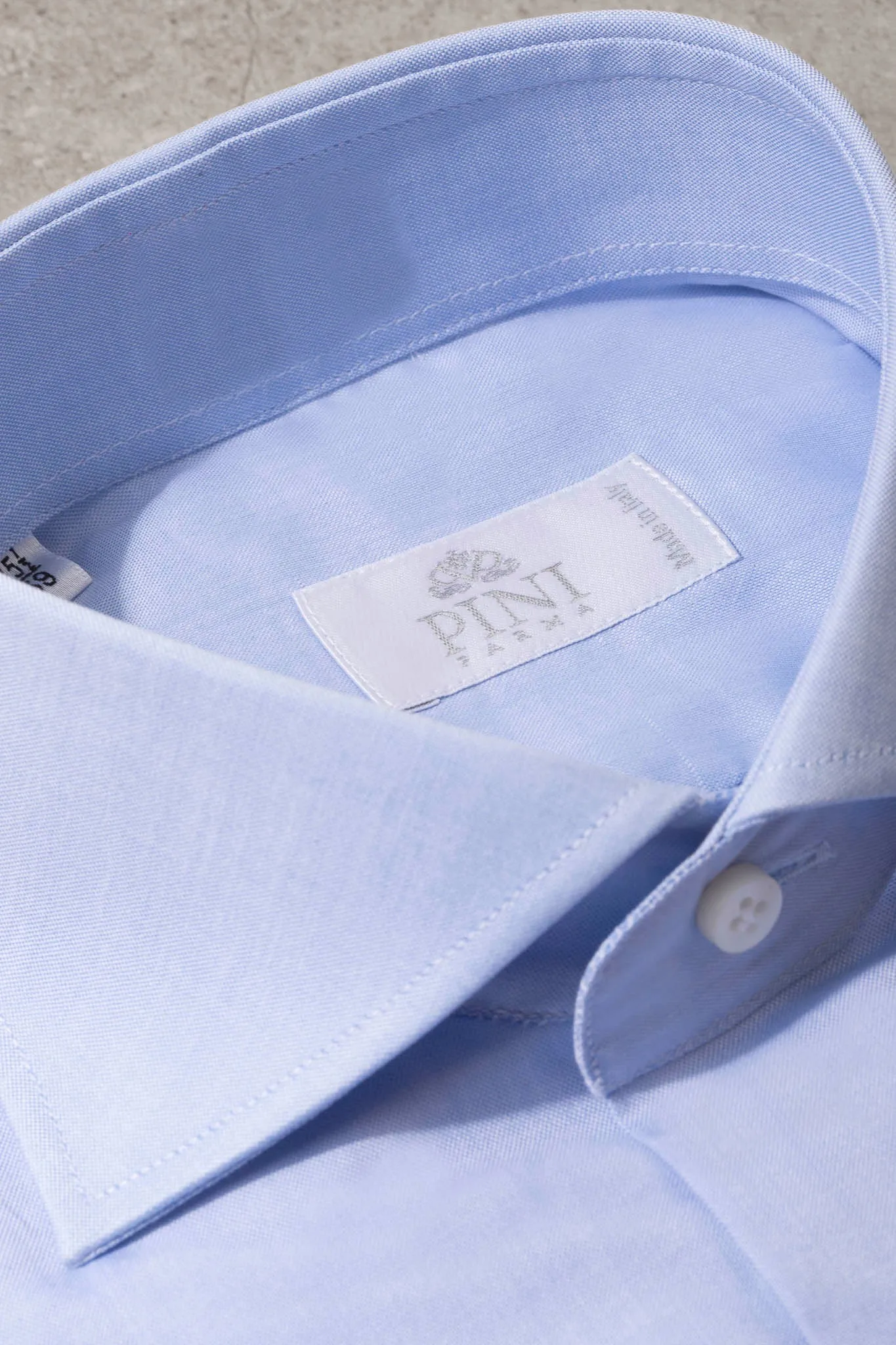 Light blue Shirt with double cuff - Made In Italy