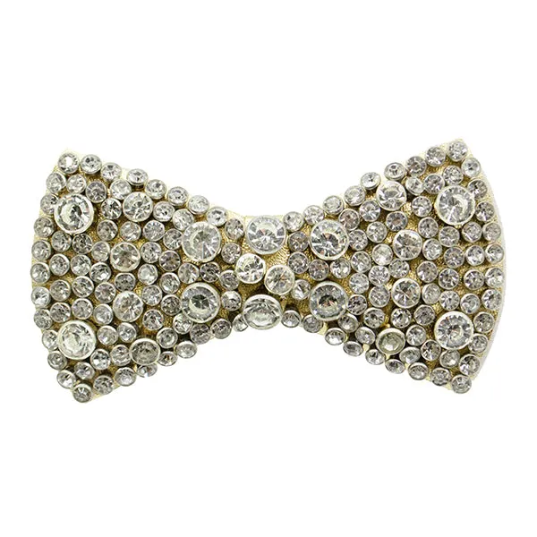 Madison Bow - Brooch- Crystal Stones Womens Accessory