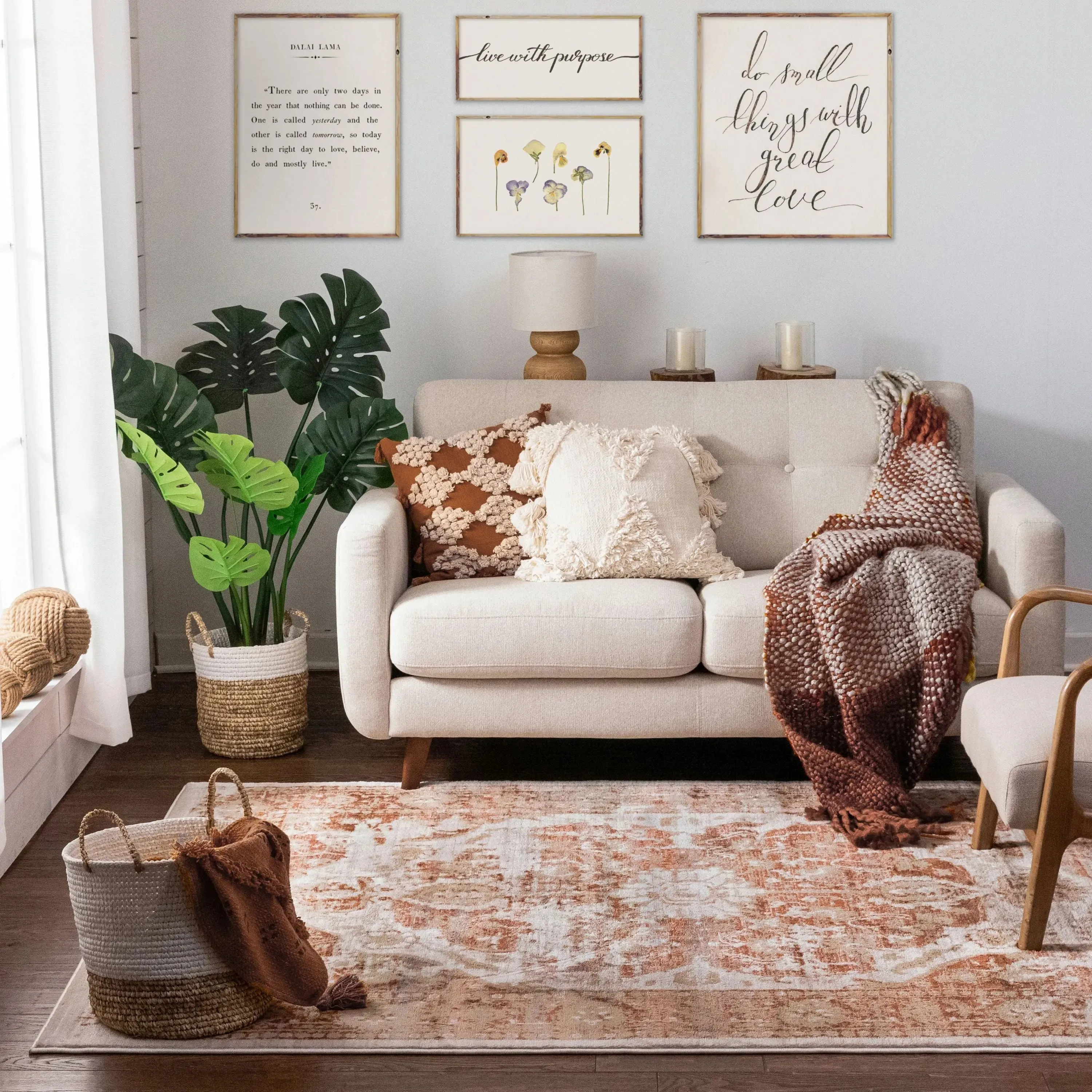 Maxwell Copper Vintage Modern Rug
