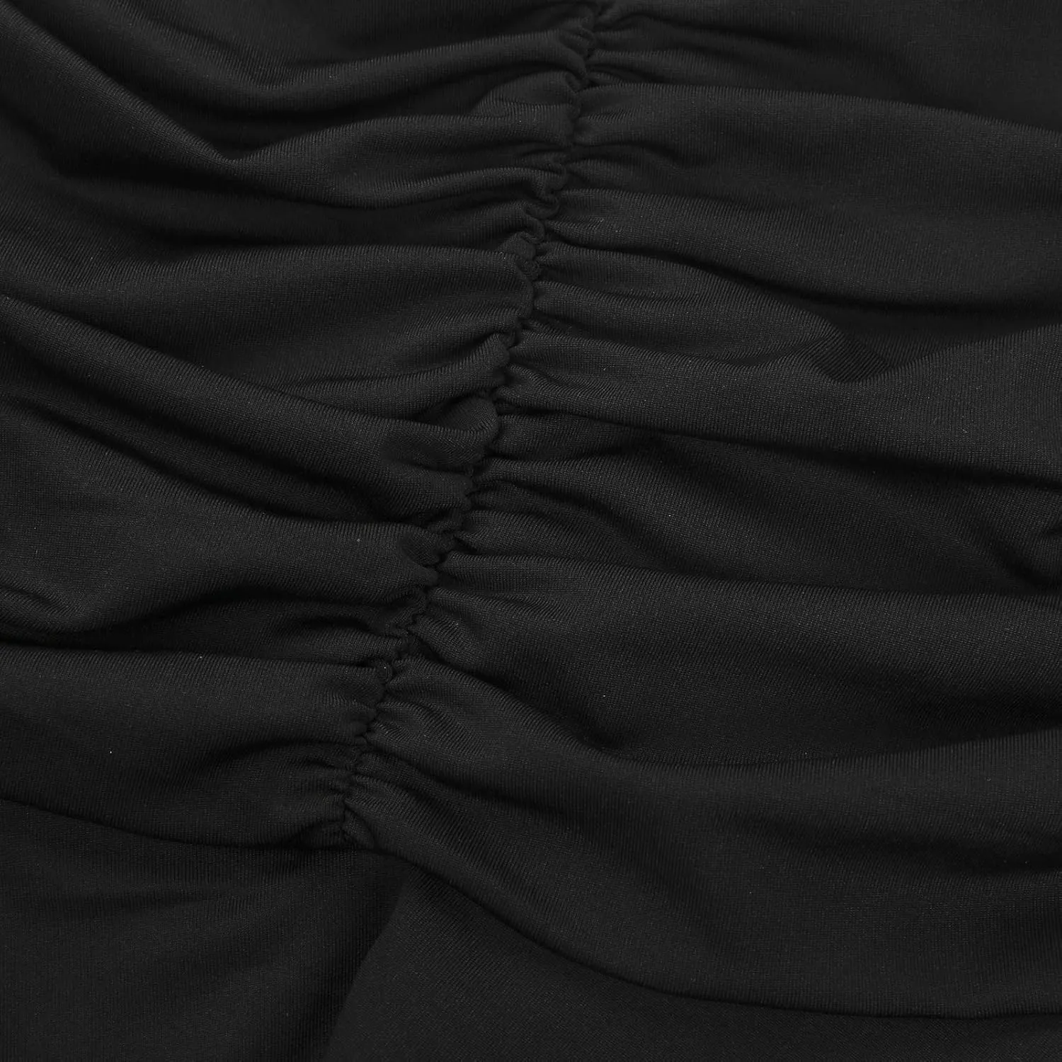 Meiweileya Women Ruched Ruffle Skirt Solid Stretch Pleated Sexy Mini Skirt Tennis Skirt for Girls