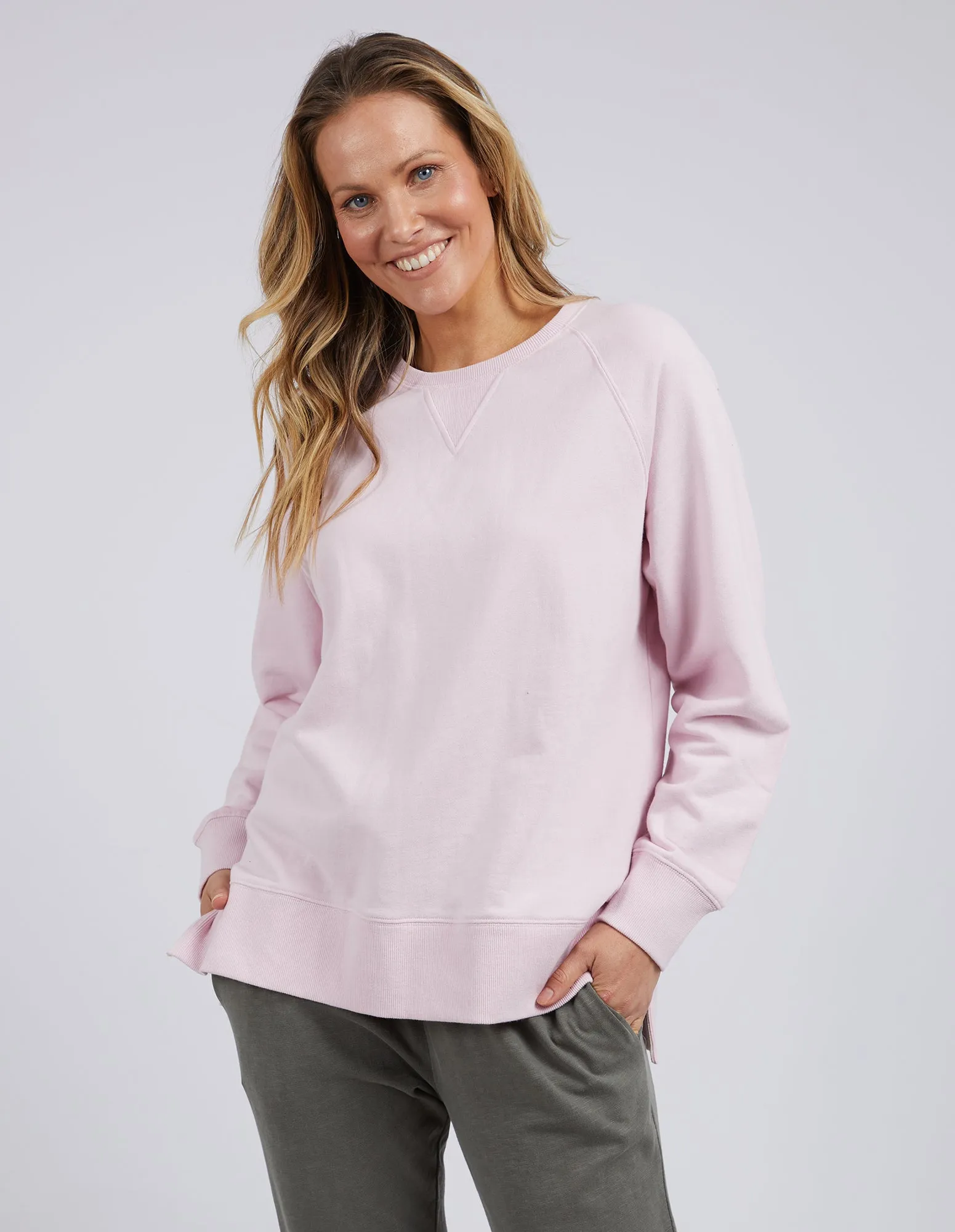 Melbourne Crew Powder Pink