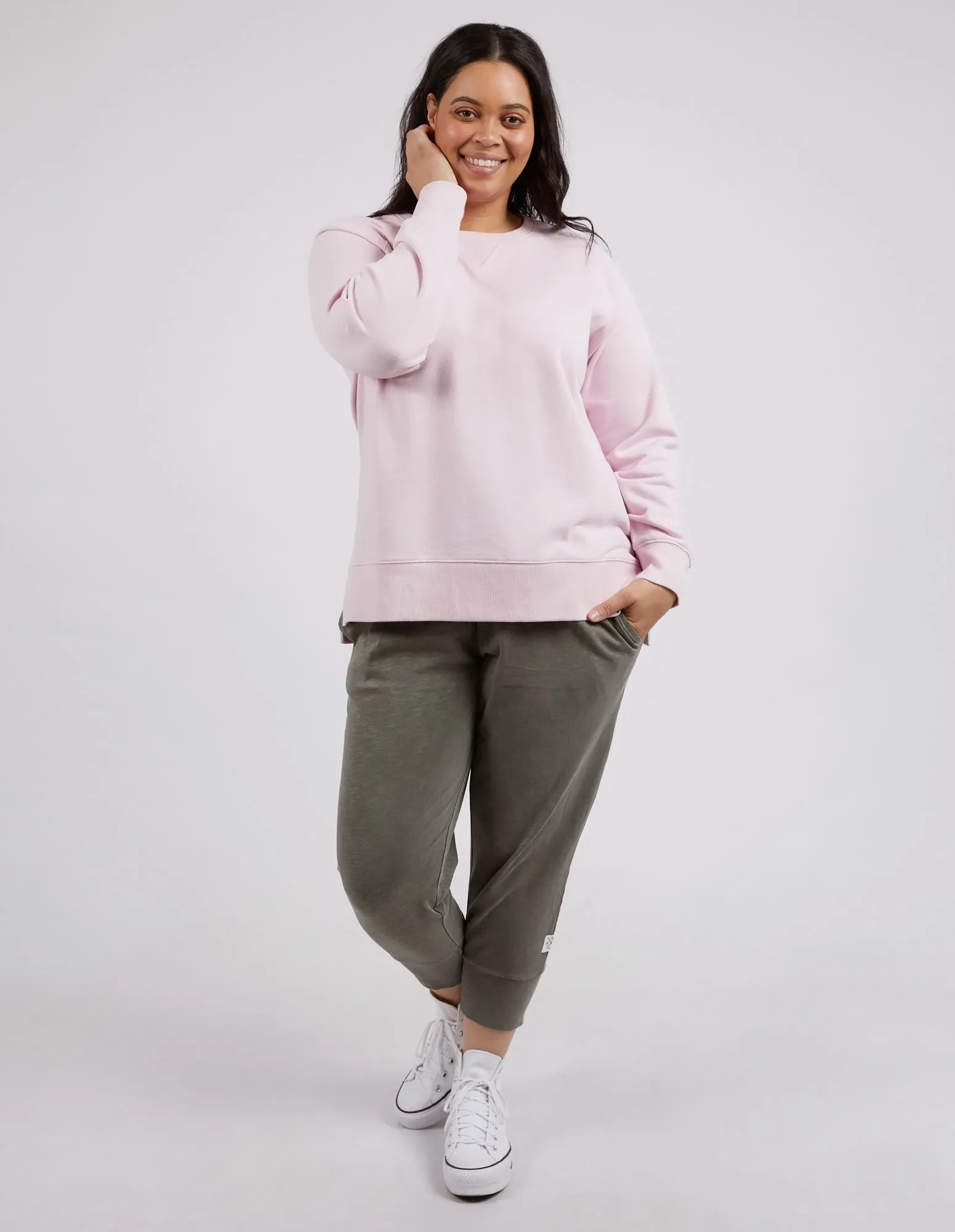 Melbourne Crew Powder Pink