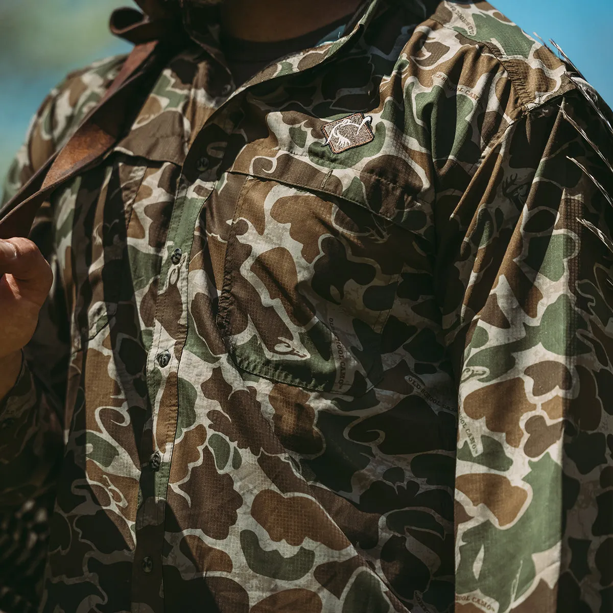 Men's Mesh Back Flyweight Turkey Shirt