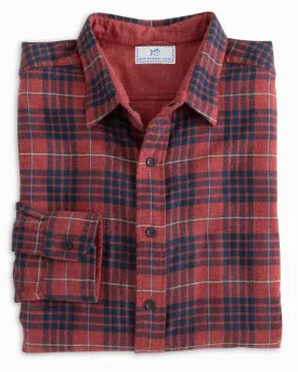 Men's Payton Heather Reversible Plaid Button Up Shirt