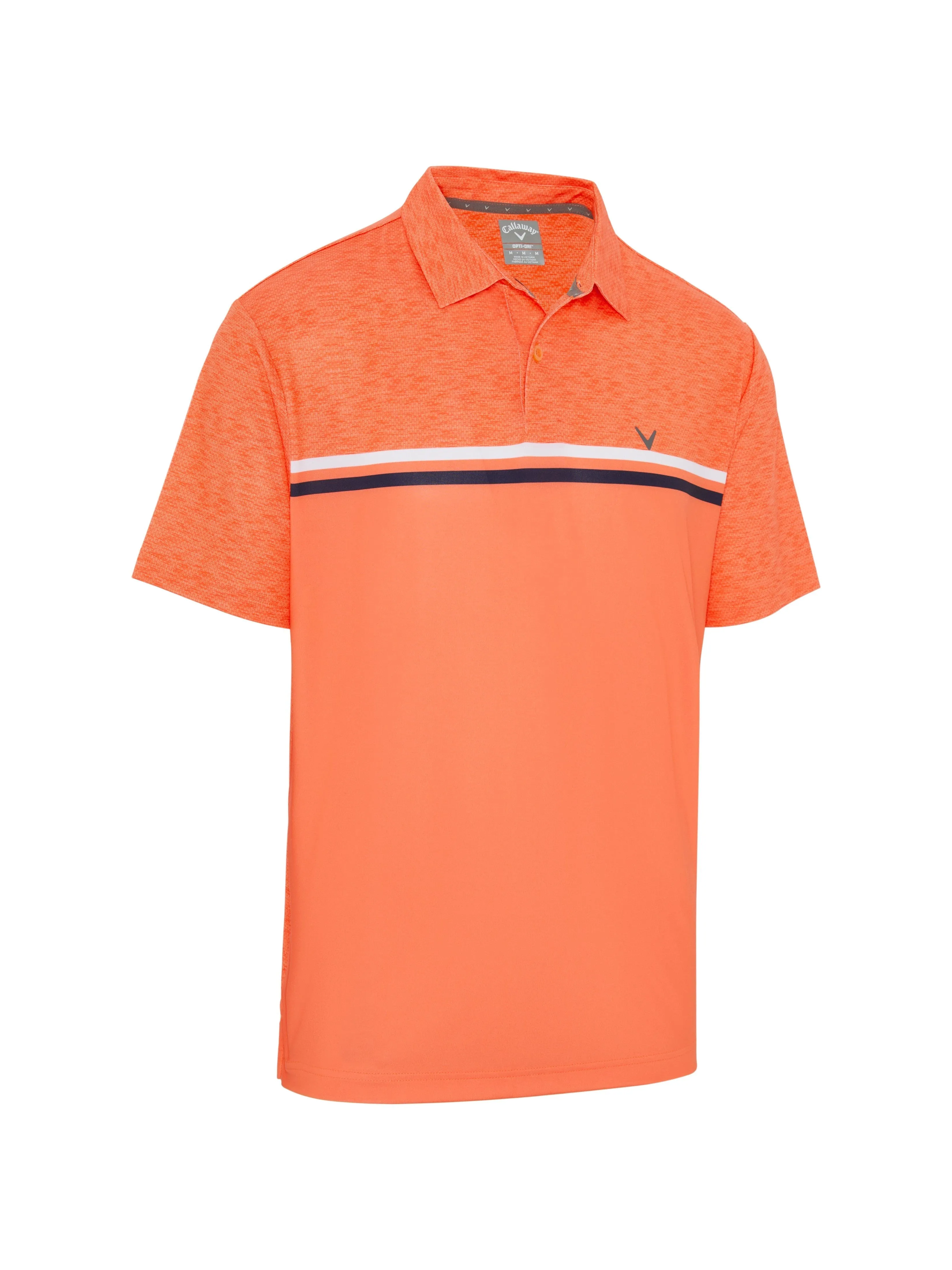 Men's Short Sleeve Engineered Printed Block Polo Shirt