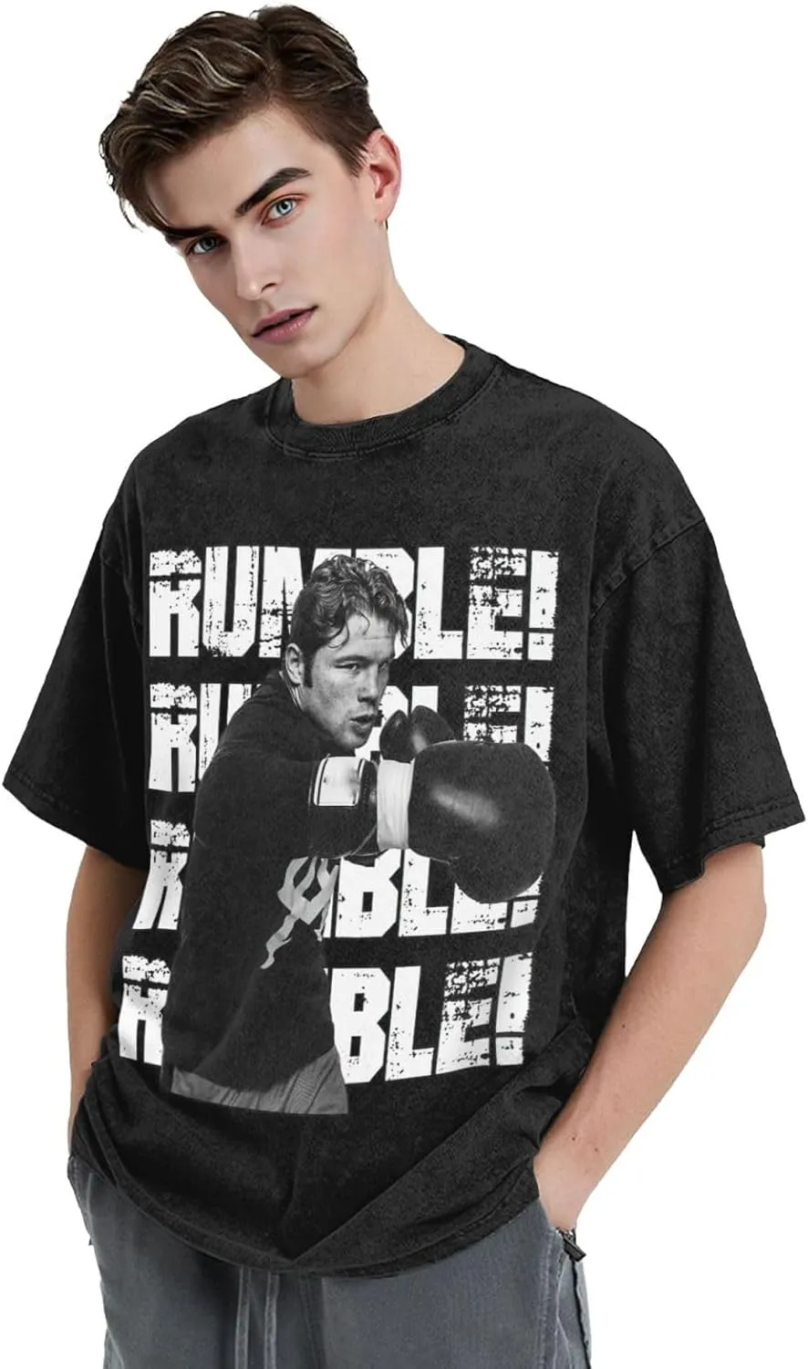 Men's T Shirt Short Sleeve Basic Tee Teens Classic Summer Cotton Shirts