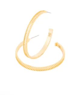 Michelle McDowell Nova Large Gold Hoops