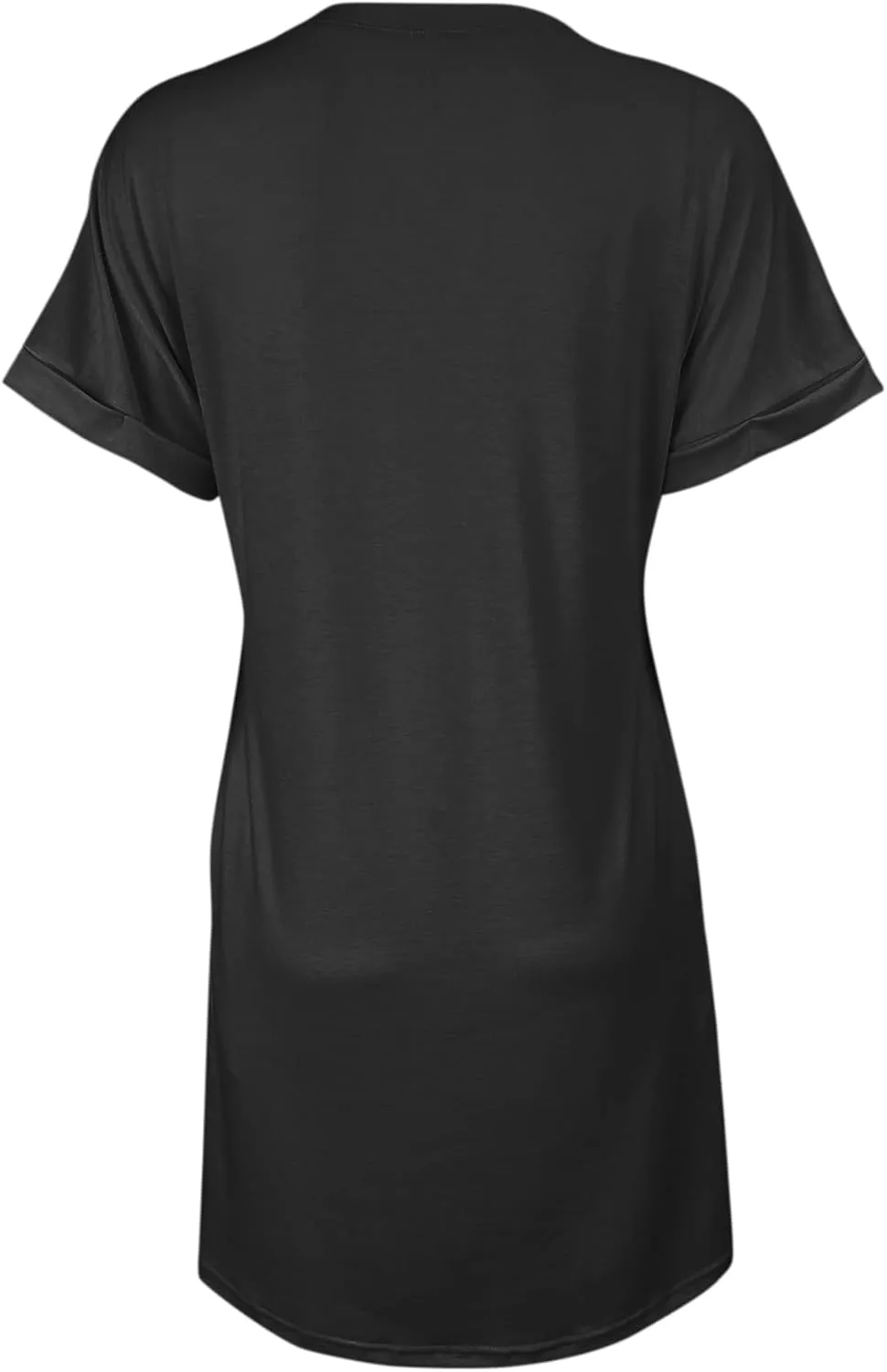 Minclouse Women's Casual Cap Short Sleeves Mini Dresses Cute Pleated T Shirt Dress with Pockets