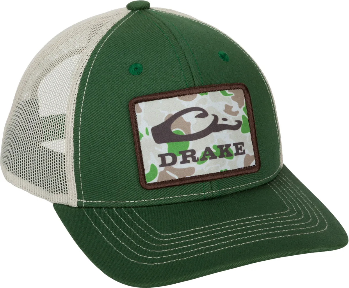 Old School Patch Mesh Back Cap