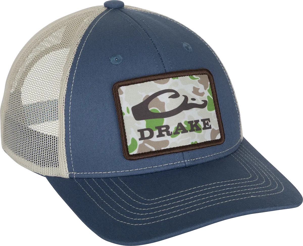 Old School Patch Mesh Back Cap