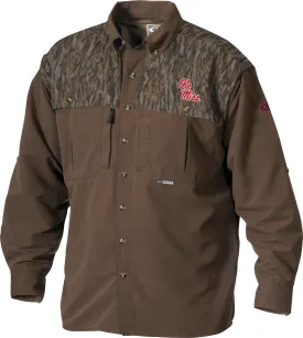 Ole Miss Camo Wingshooter's Shirt Long Sleeve