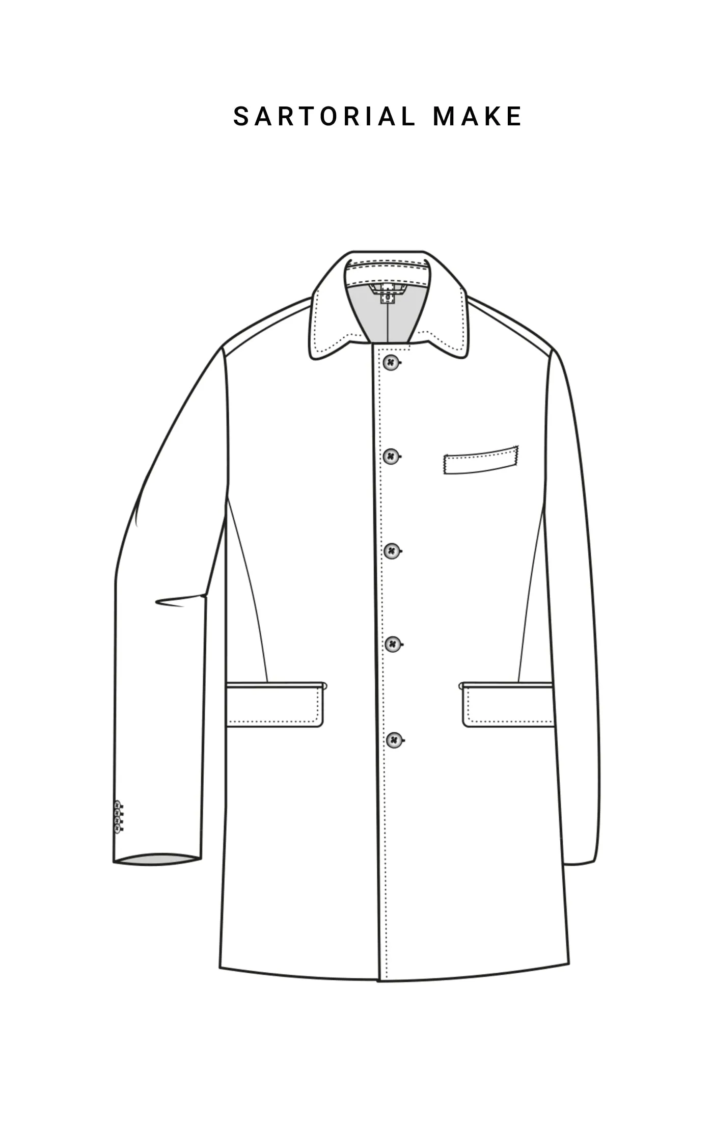 Olmetex Khaki Water-Repellent Cotton Blend Twill Windbreaker