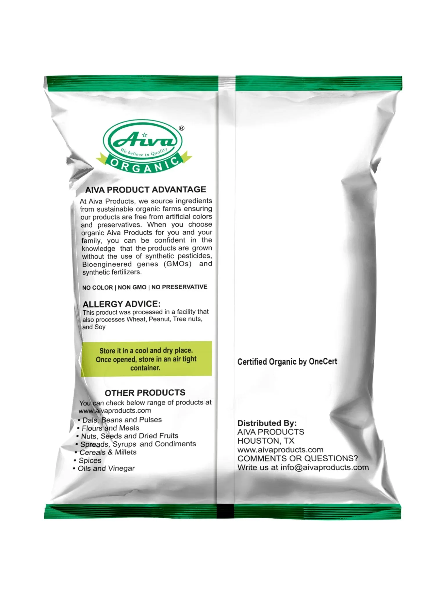 Organic Moong Split With Husk (Green Mung Bean Split) - Usda Certified