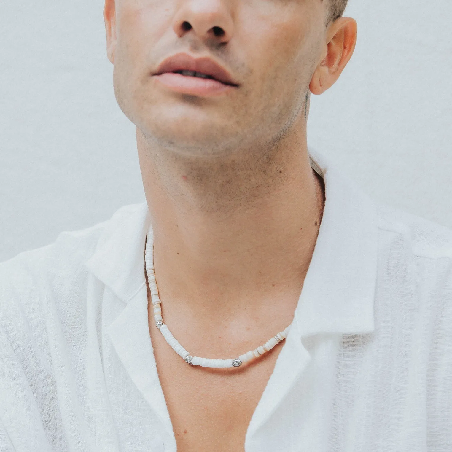 Puka Muschel 90’s Halskette