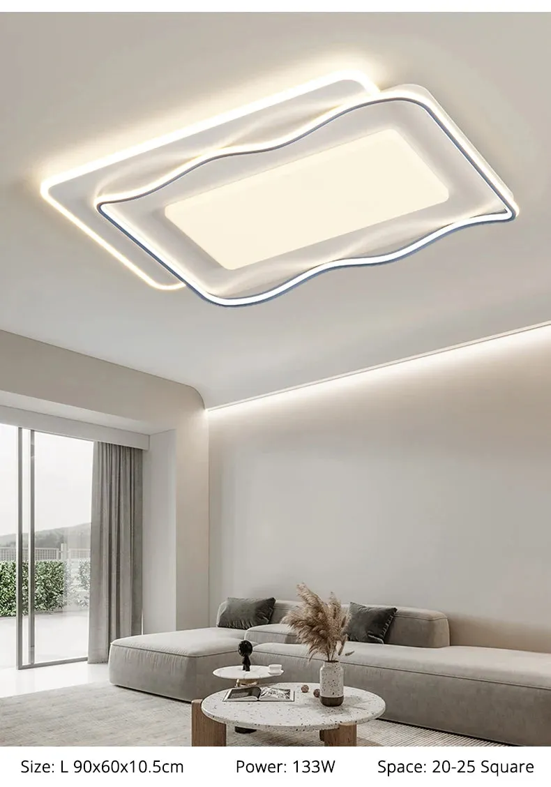 QIYI Sutash Modern acrylic Ceiling lamps Lamparas Indoor Lighting Home Decor Fixtures