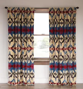 "Blue River" Southwest Drapes - 54" x 84"