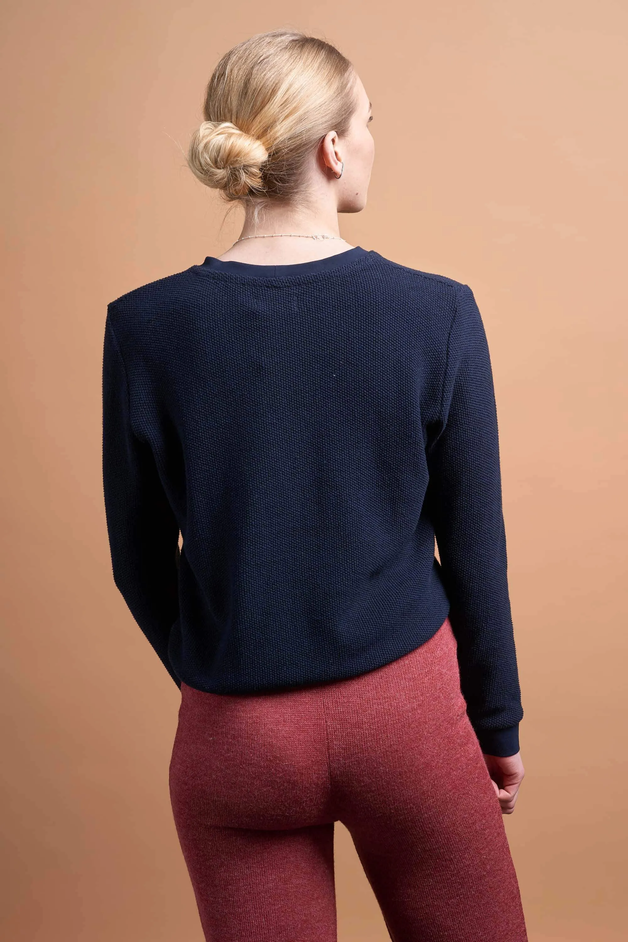 rebekka jumper navy <br> by Frisur