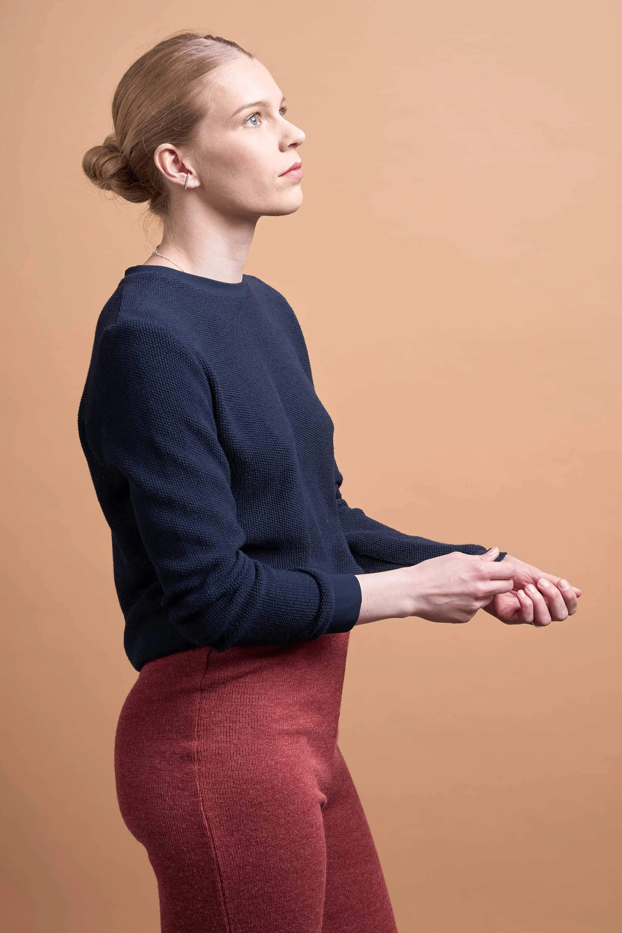 rebekka jumper navy <br> by Frisur