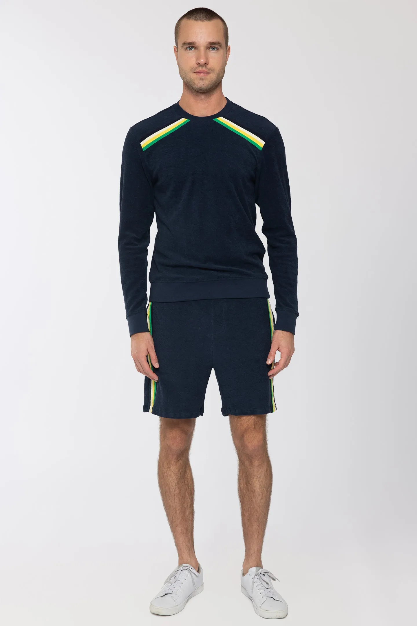 Rio Stripe Terry Short