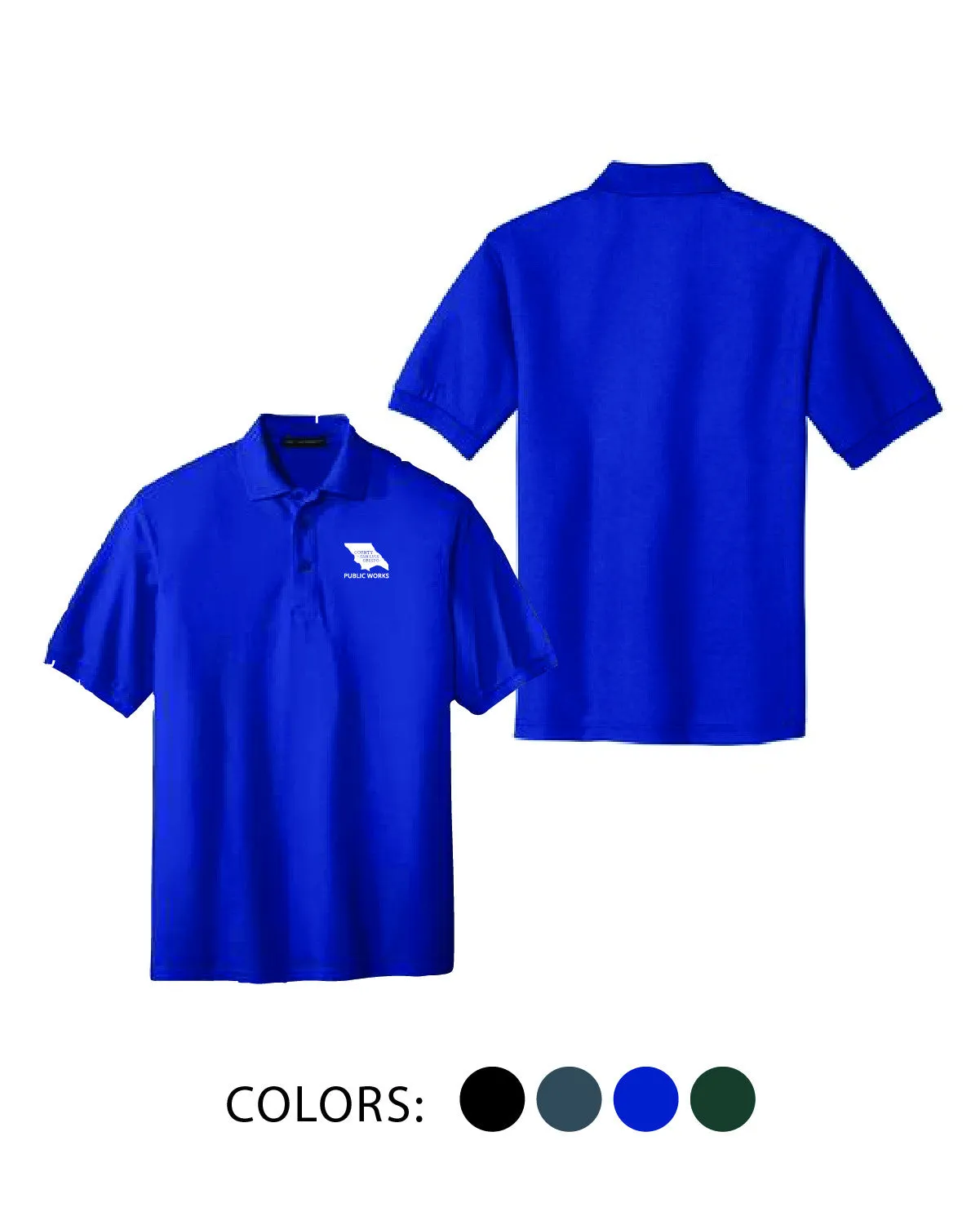 SLO Public Works - Cotton Pique Polo