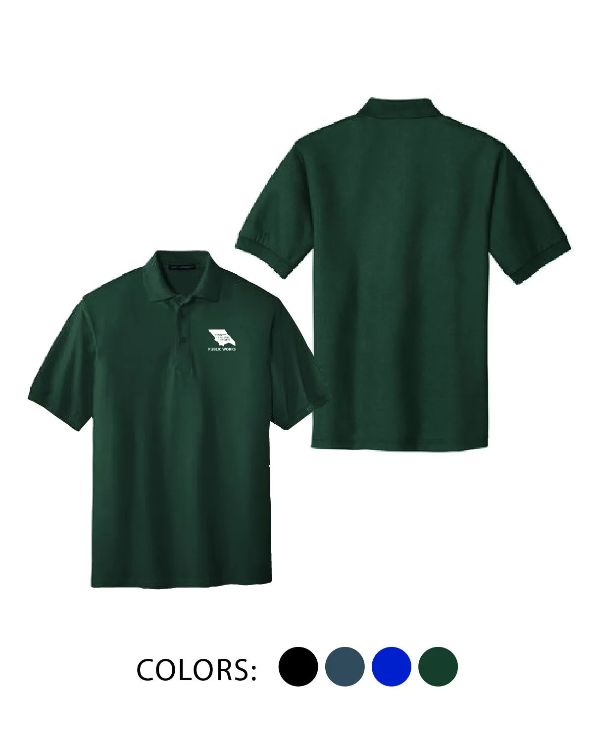 SLO Public Works - Cotton Pique Polo