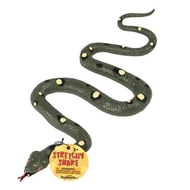 Stretchy Rubber Snake, Assorted Styles