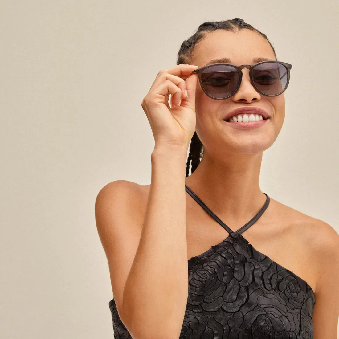 VANILLE SUNGLASSES - GREY/GOLD