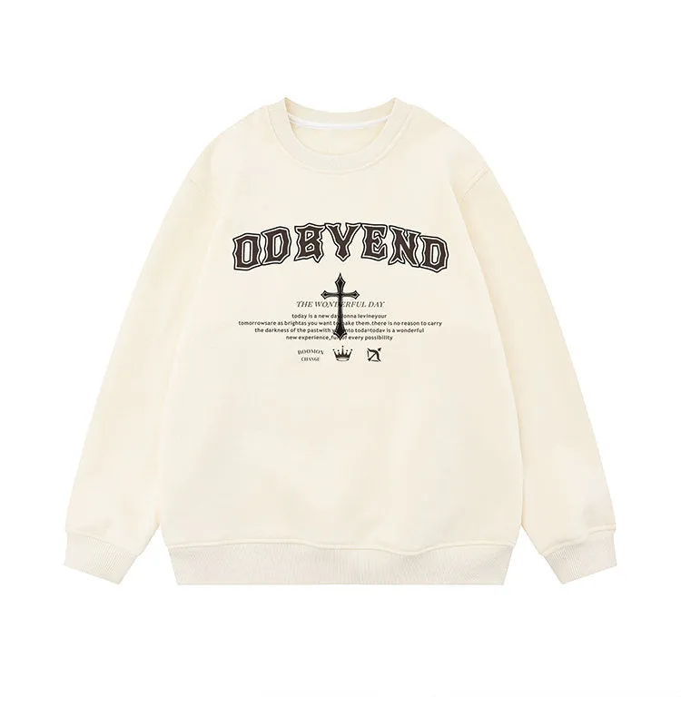 Vintage Charm | Graphic Relaxed Fit Sweatshirt