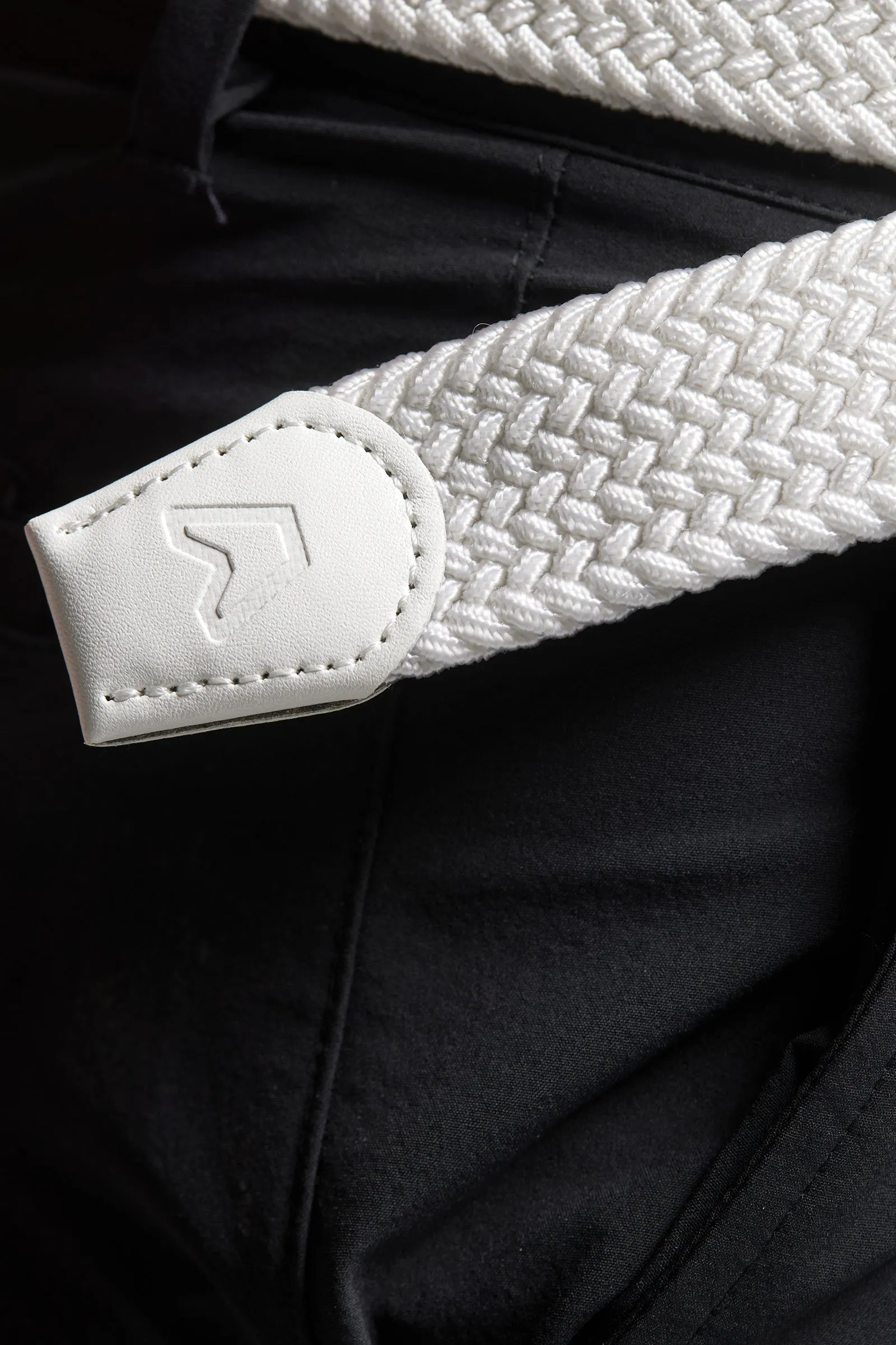 Webbed Belt  - Chalk White