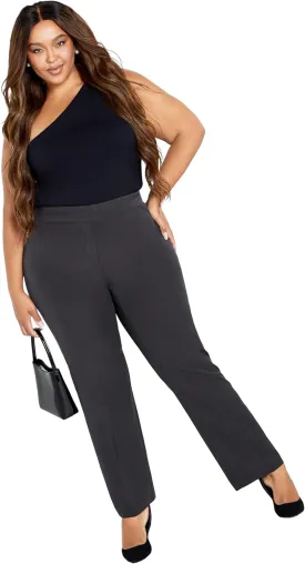 Women's Plus Size Cool Hand Trouser Black