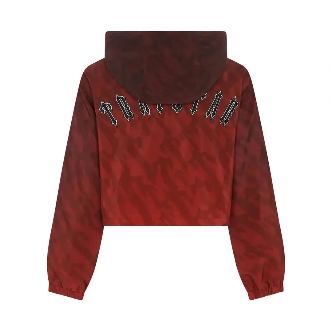 WOMENS TRAPSTAR IRONGATE T WINDBREAKER - Burgundy
