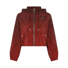 WOMENS TRAPSTAR IRONGATE T WINDBREAKER - Burgundy